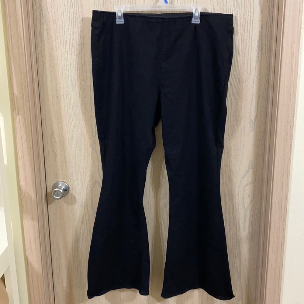 Black Stretchy Flare Jeans